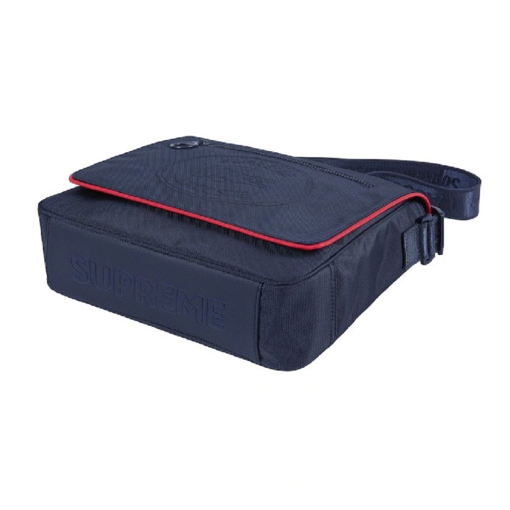 Supreme Lacoste Messenger Bag Navy Red by Youbetterfly